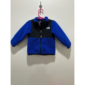 Blue and black North Face Jacket 12-18 month infant